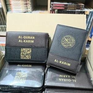 Mushaf Al-Quran Resleting Ukuran A6 (10x15 cm) - Rasm Utsmani Madinah Quran Paper (Darsyafi'i)