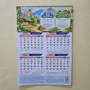 Kalender Edukasi Anak Muslim 2027 M - 1448-1449 Hijriyah Plus Doa Harian & Jadwal Puasa